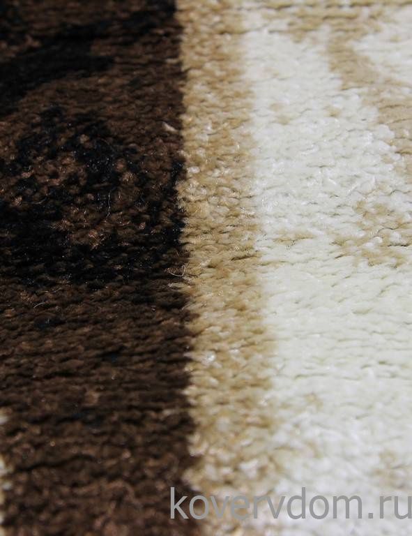 Ковер SUNRISE 2 D045 CREAM-BROWN Овал