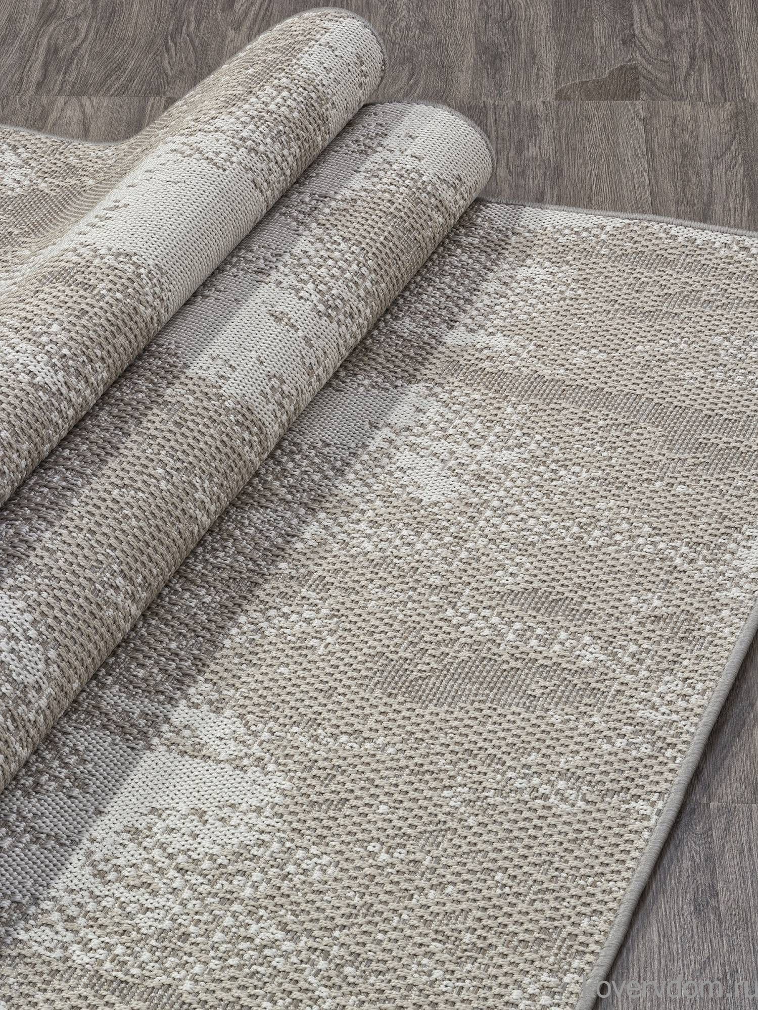 Ковер-циновка INDIGO S133 D.GRAY-BLACK