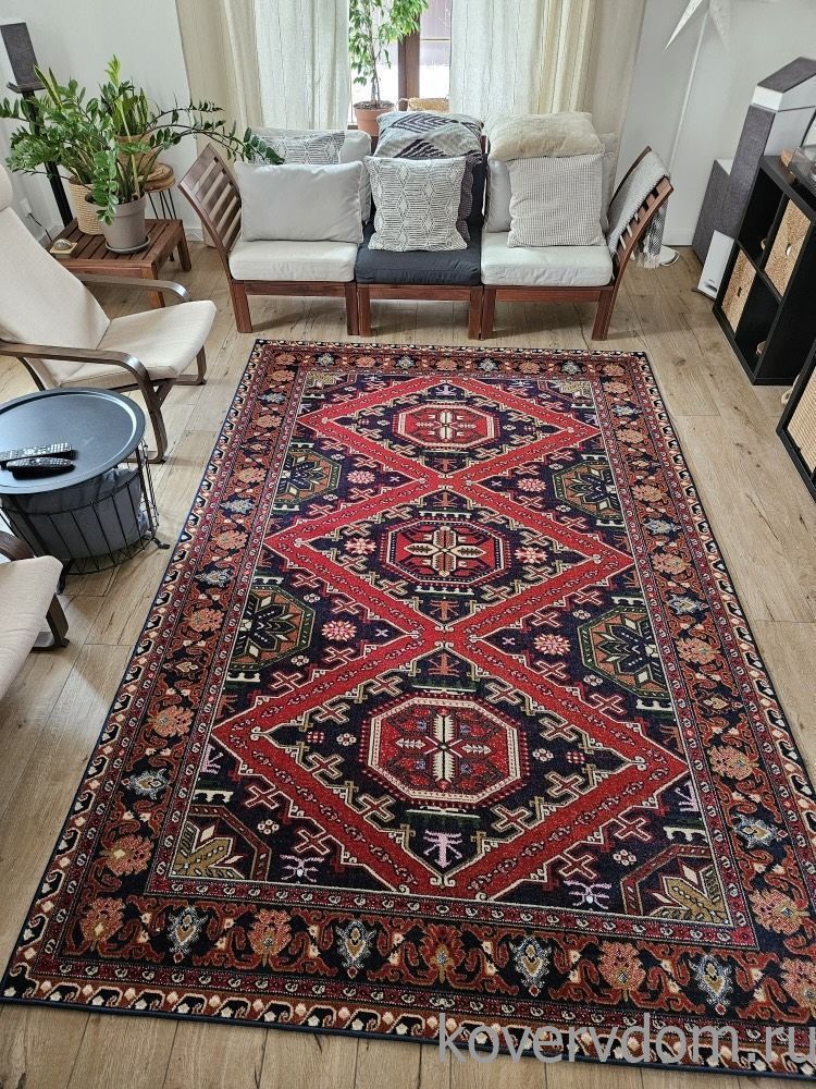 Ковер а-ля винтажный Дагестанский-A узор 40564