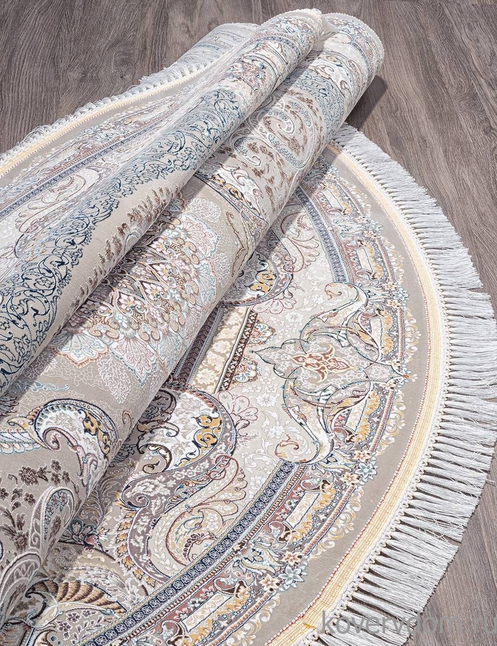Ковер FARSI 1500 144 LIGHT GRAY Круг