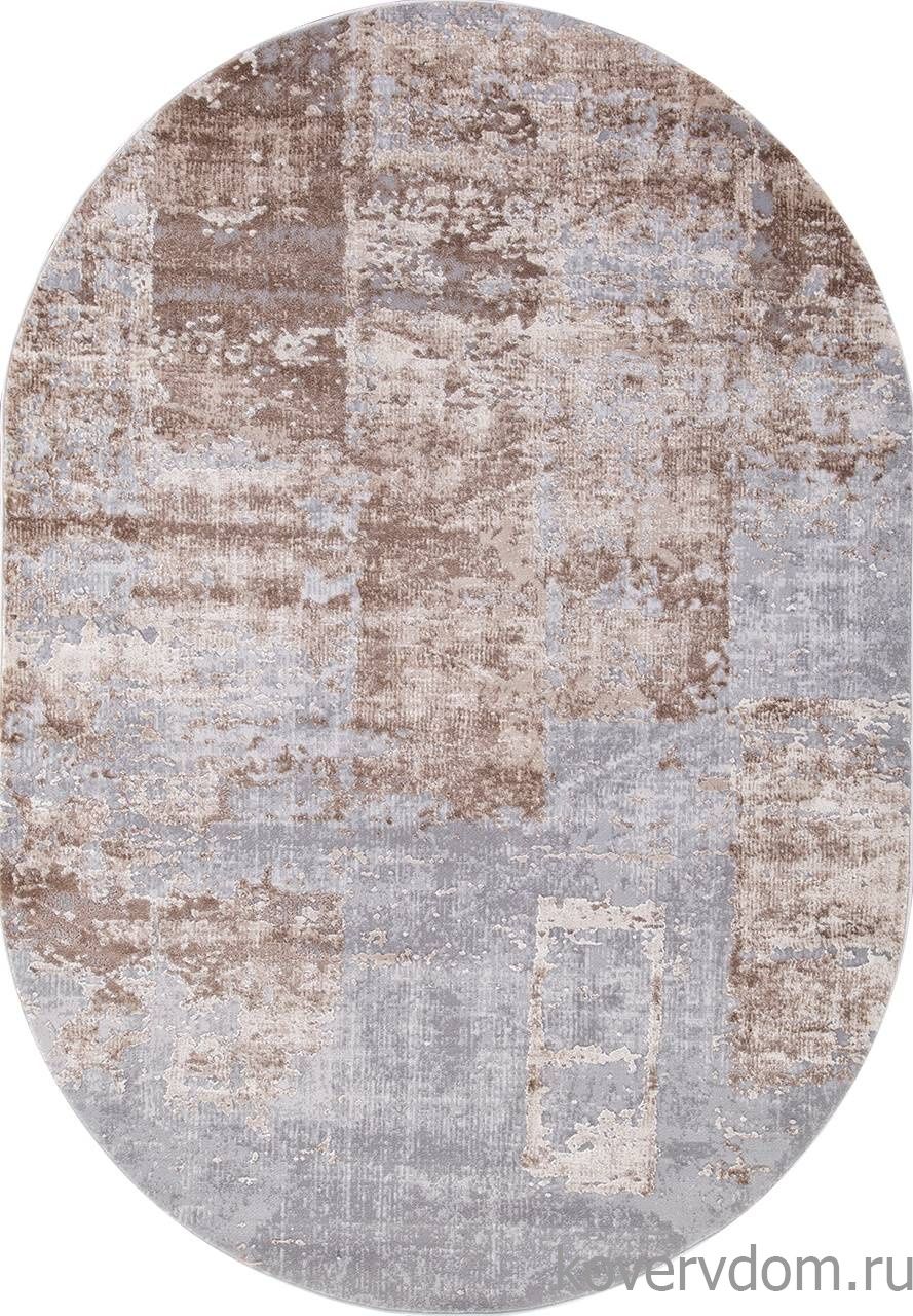 Ковер TOKIO 15489A BEIGE / BROWN Овал Ковер TOKIO 15489A BEIGE / BROWN Овал