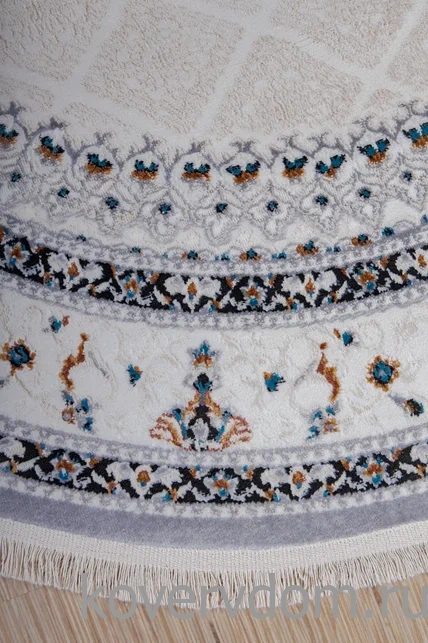 Ковер Amira 4836A L.Grey-L.Grey Овал