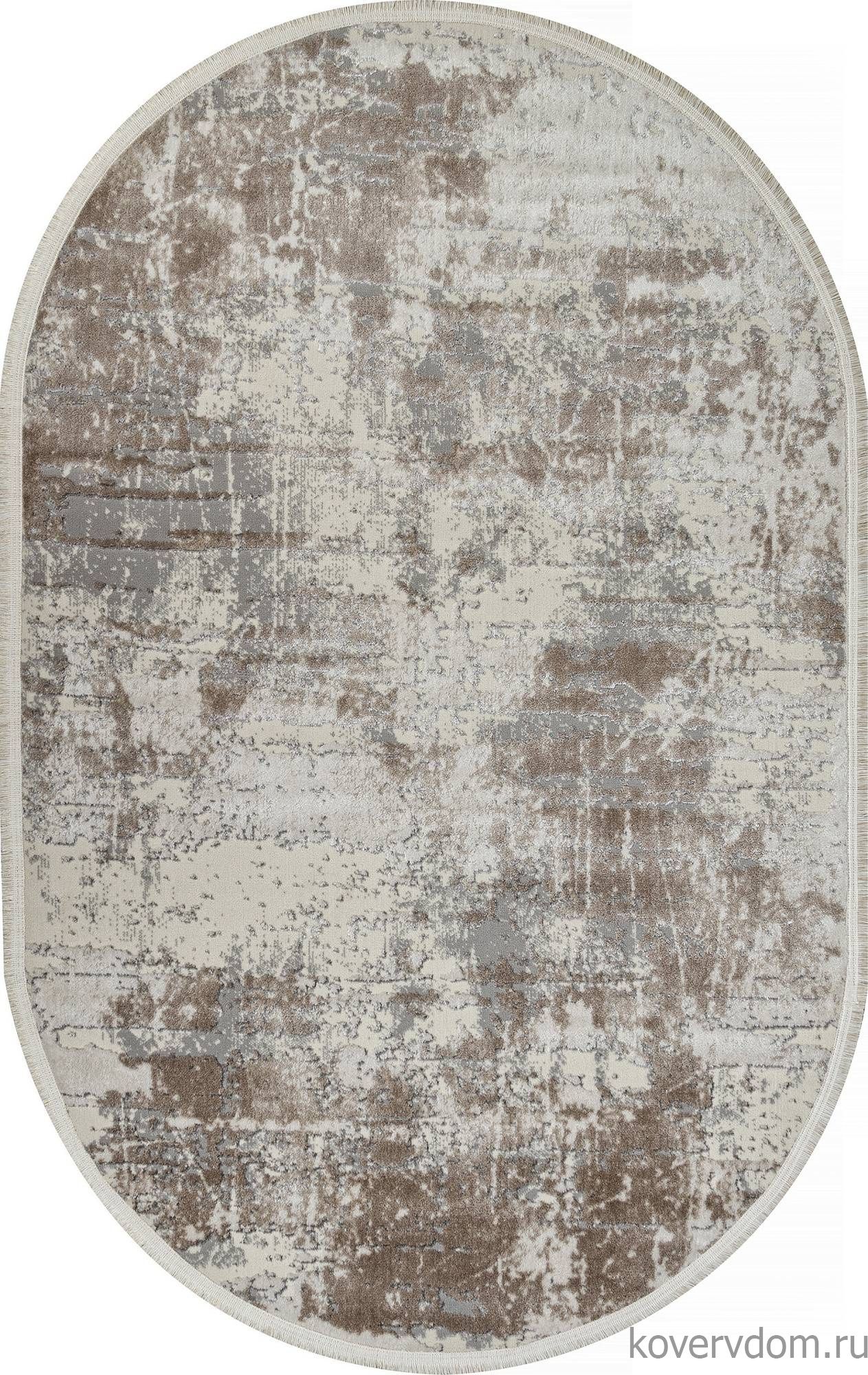 Ковер MARMARIS 26925A GRY / D.BEIGE Овал