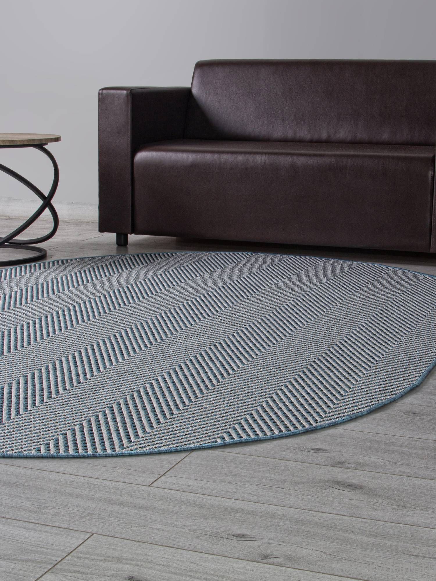 Ковер KAIR S156 BLUE Овал