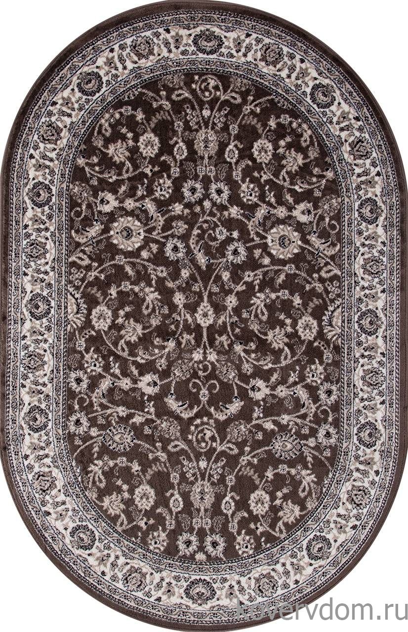 Ковер VALENCIA DELUXE D251 BROWN Овал Ковер VALENCIA DELUXE D251 BROWN Овал