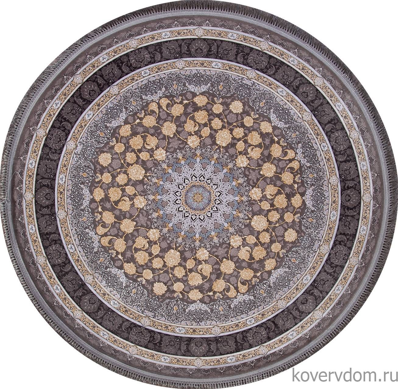 Ковер FARSI 1200 G258 GRAY Круг Ковер FARSI 1200 G258 GRAY Круг