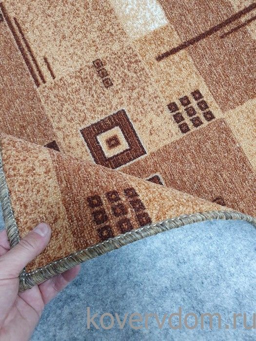 Ковер-палас  АБСТРАКЦИЯ 1170-43 бежево-коричневый 