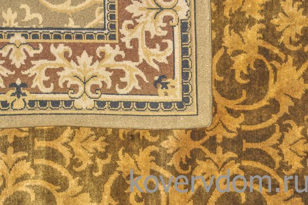 Ковер ручной работы 100% шерсть Indonepal-04 Red Gold  Ковер ручной работы 100% шерсть Indonepal-04 Red Gold