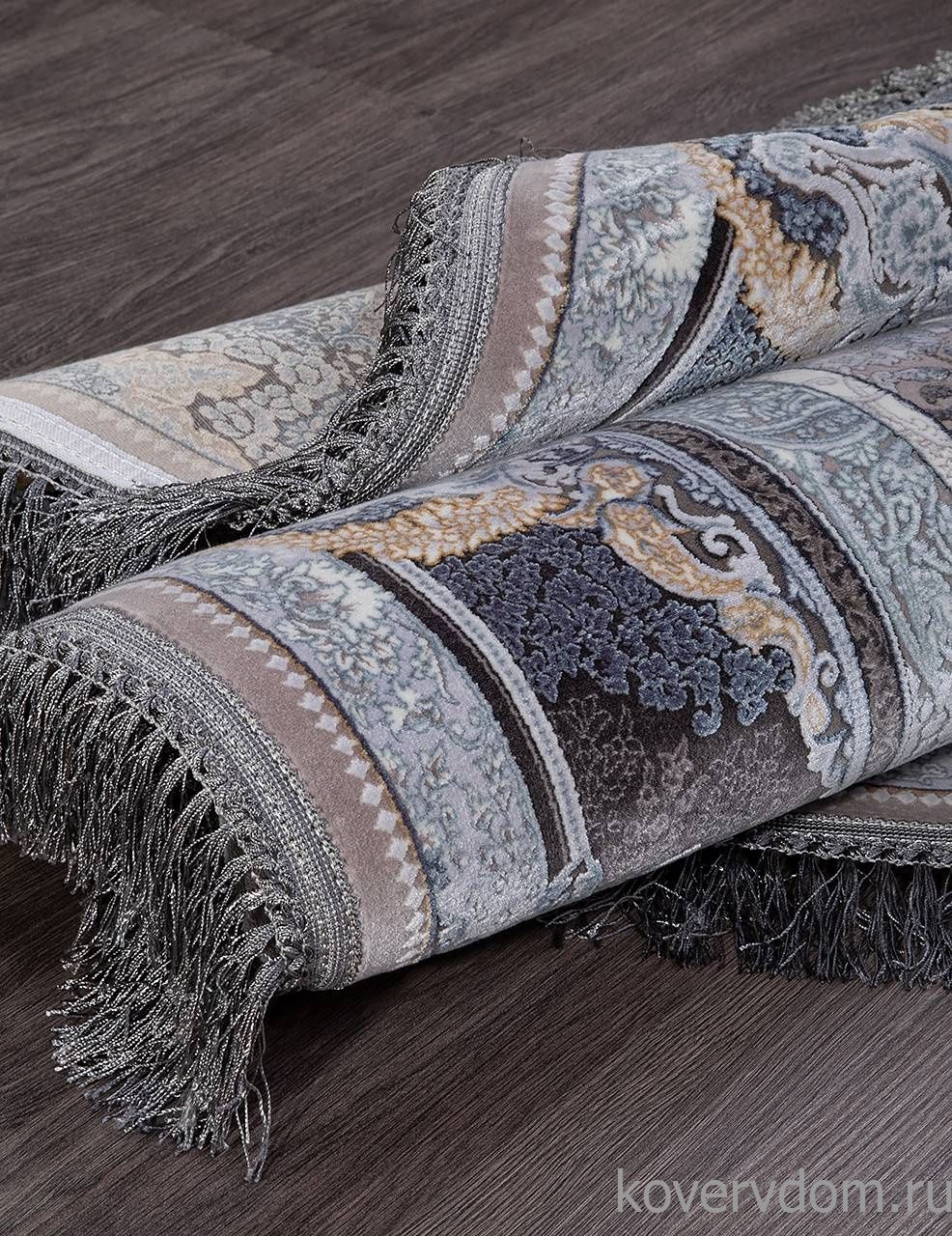 Ковер FARSI 1200 266 LIGHT GRAY Круг