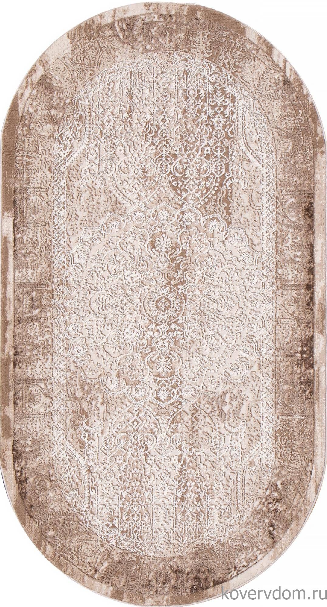 Ковер ARMINA 03878B BROWN / BROWN Овал Ковер ARMINA 03878B BROWN / BROWN Овал