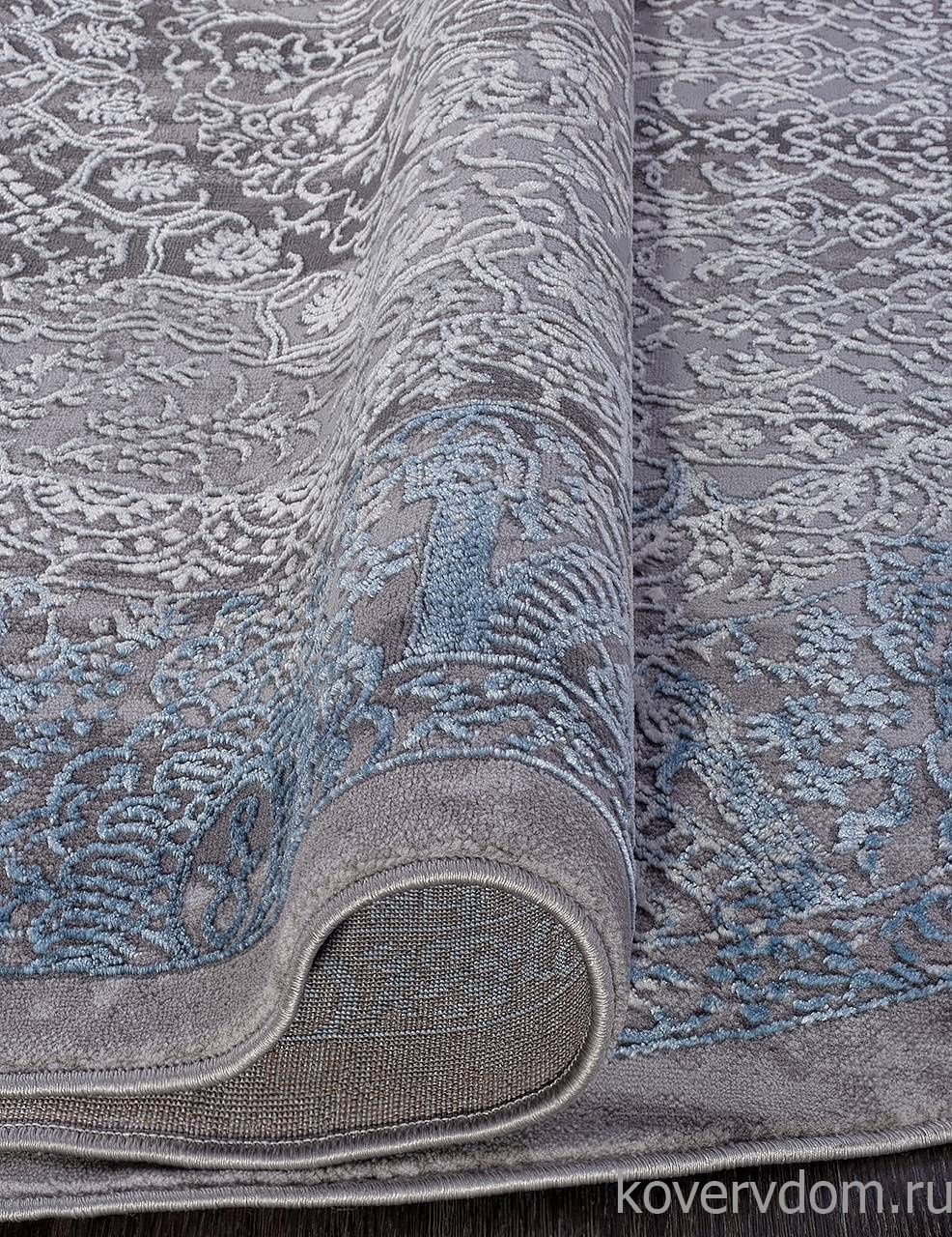 Ковер ARMINA 03878A BLUE / BLUE Овал