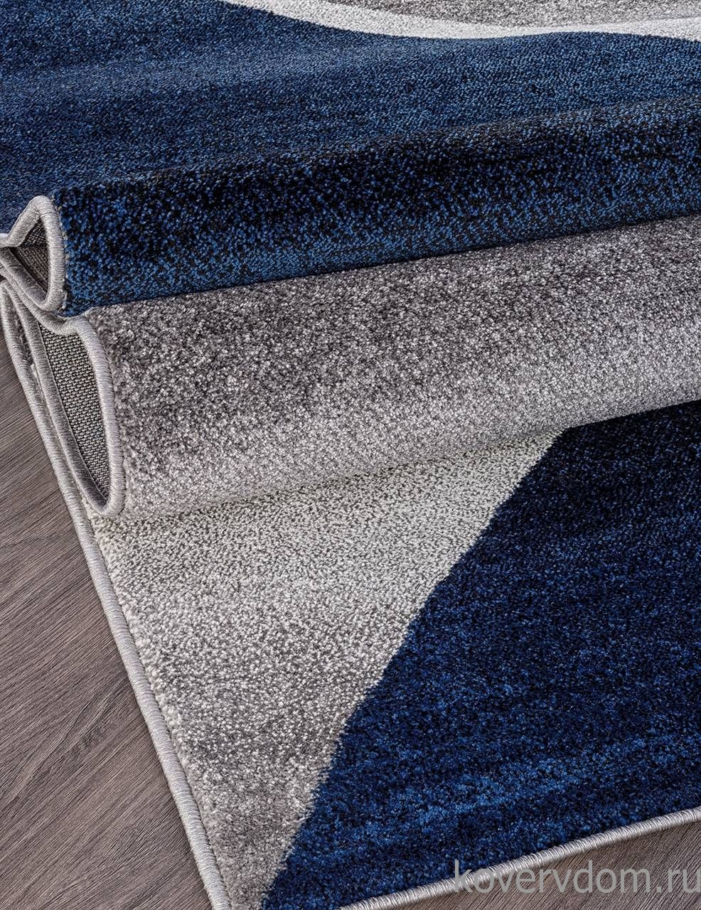 Ковер LONDON D811 GRAY-BLUE Ковер LONDON D811 GRAY-BLUE