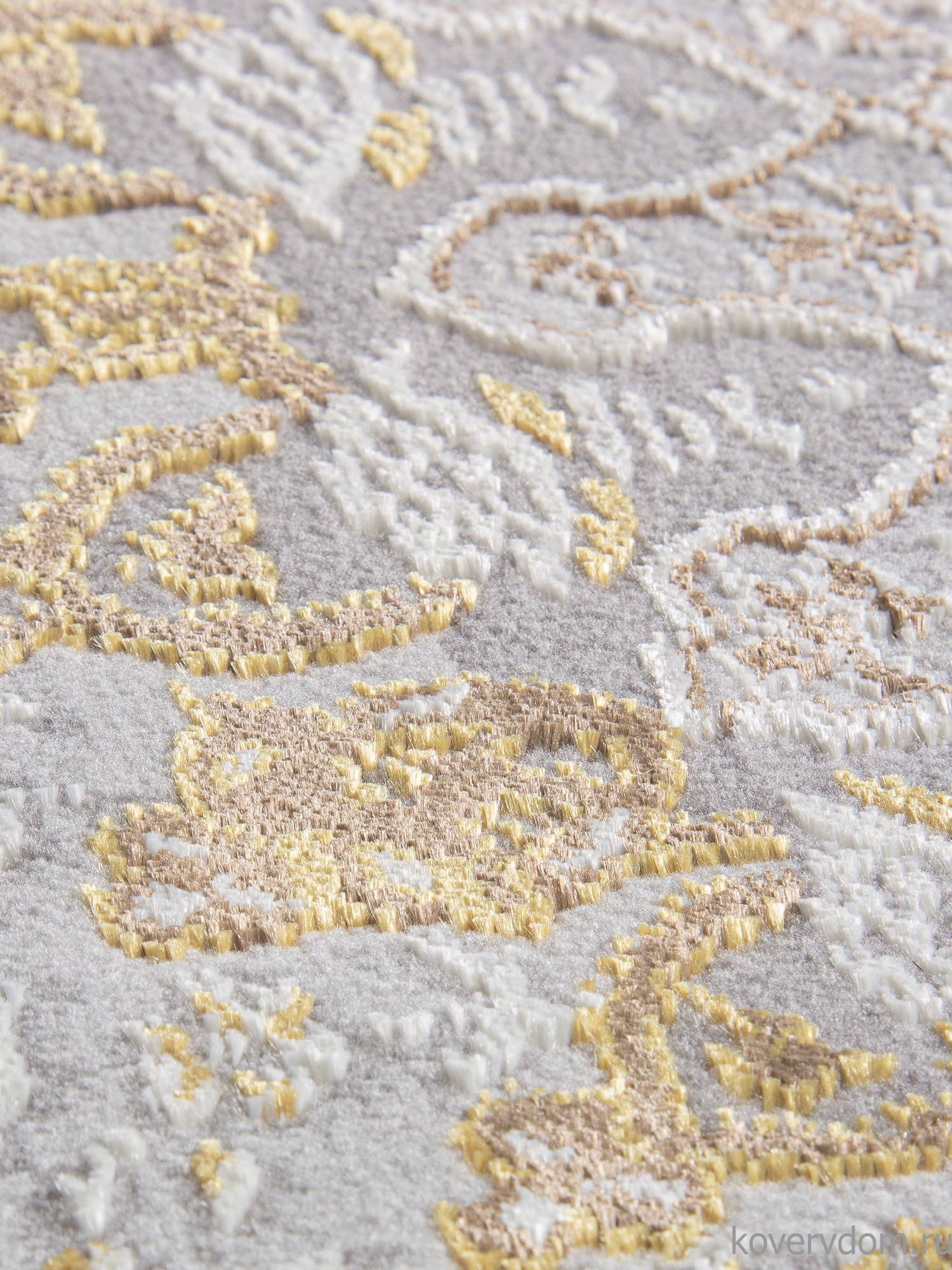 Ковер ZARINA A053B LIGHT GREY SHRINK / LIGHT GREY SHRINK Овал Ковер ZARINA A053B LIGHT GREY SHRINK / LIGHT GREY SHRINK Овал