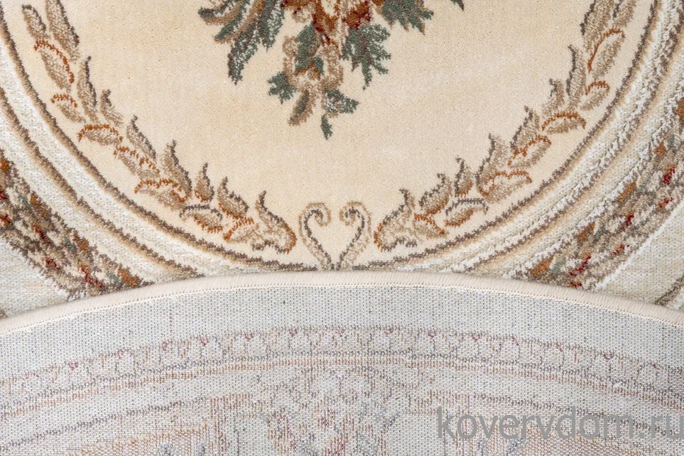 Рельефный ковер из вискозы GENOVA 38028 6262 60 КРУГ