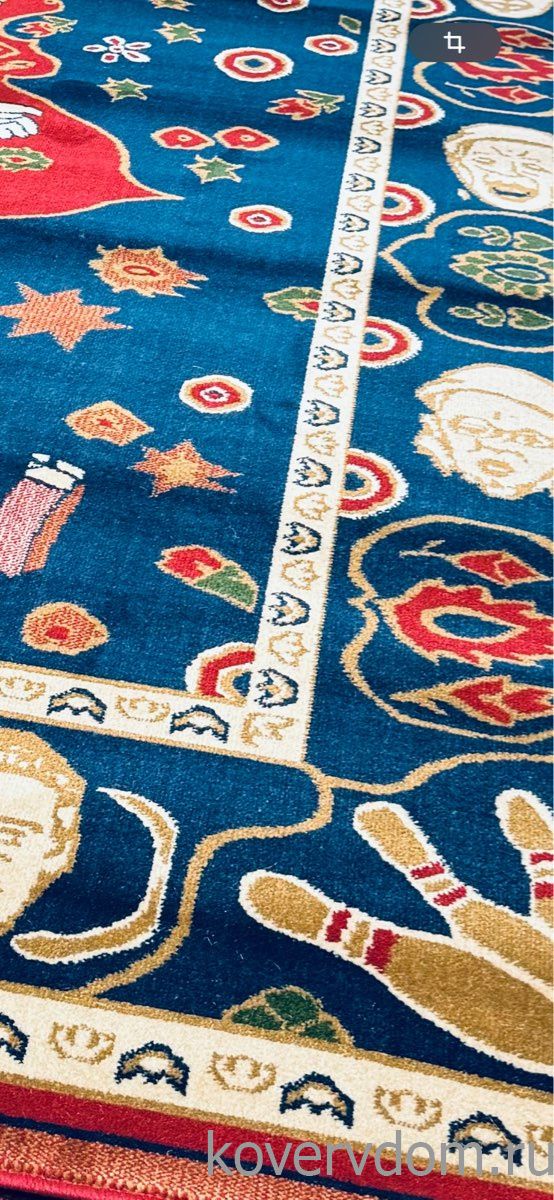 Ковер Большой Лебовски-2 квадрат Ковер Большой Лебовски-2 квадрат