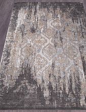 Круглый ковер GRAND 34762 957 Серый / Бежевый Винтаж