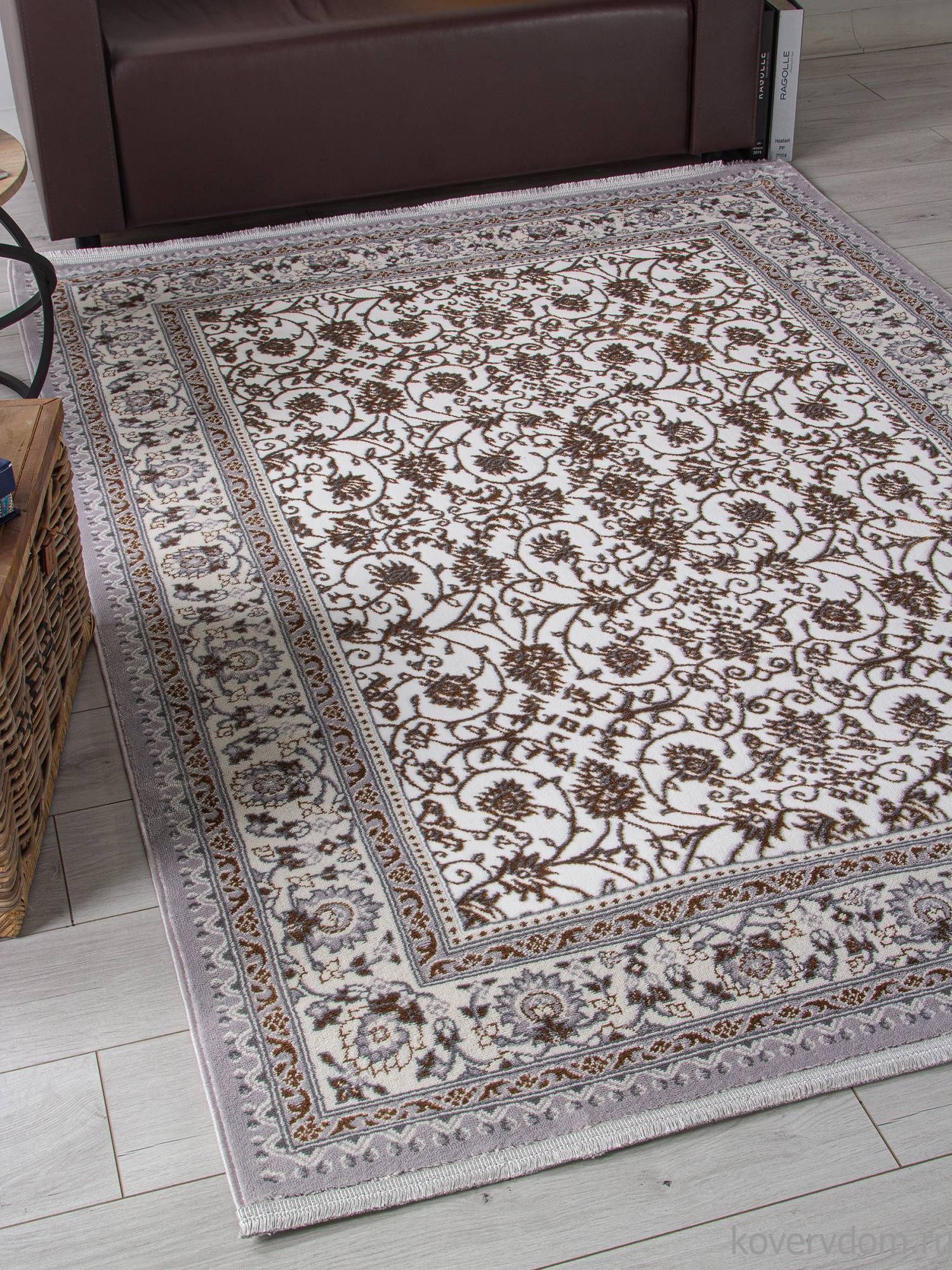 Ковер HALIF F608 GRAY-GREEN