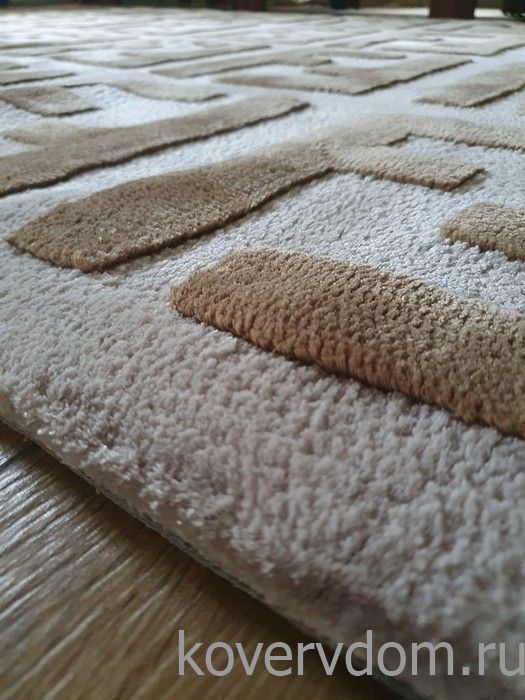 Ковер ручной работы FENDI-V02V04 cream-beige Ковер ручной работы FENDI-V02V04 cream-beige