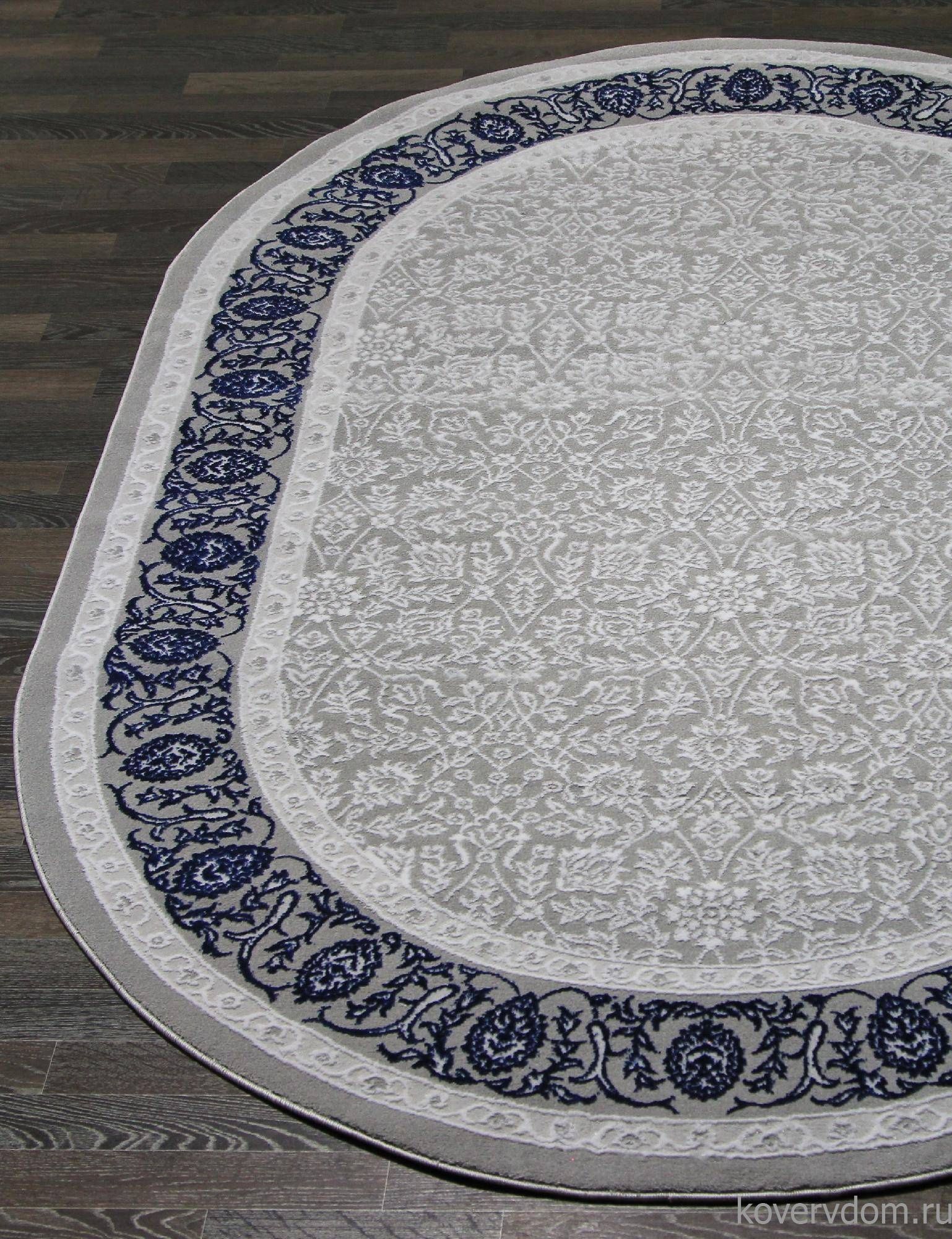 Ковер Pacha 07821G POLY.C.A.GRI / POLY. Овал