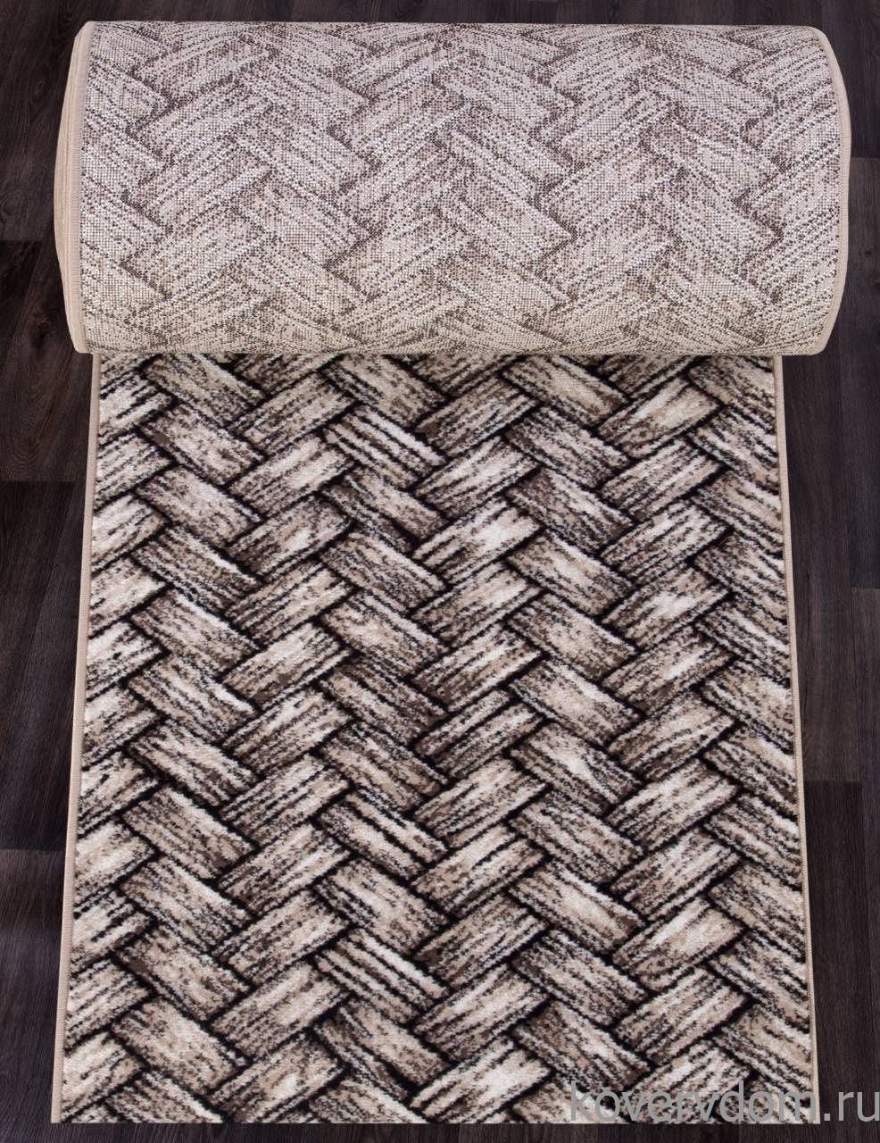 Ковровая Дорожка SIERRA D723 BEIGE-BROWN