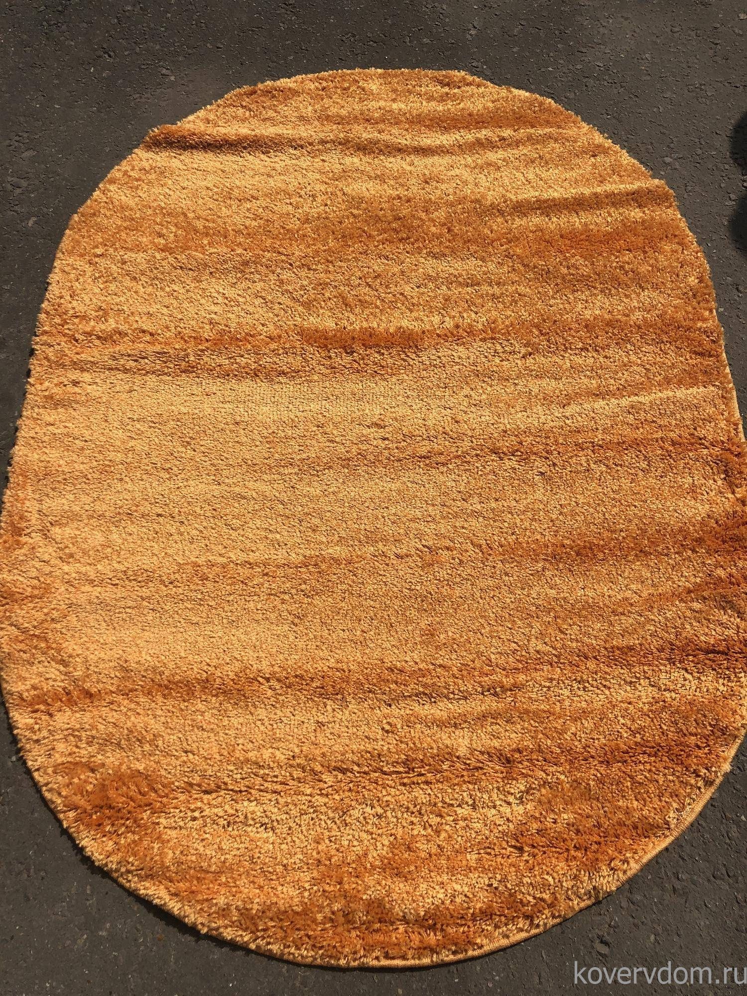 Ковер COMFORT SHAGGY 2 S600 YELLOW 2 Овал Ковер COMFORT SHAGGY 2 S600 YELLOW 2 Овал