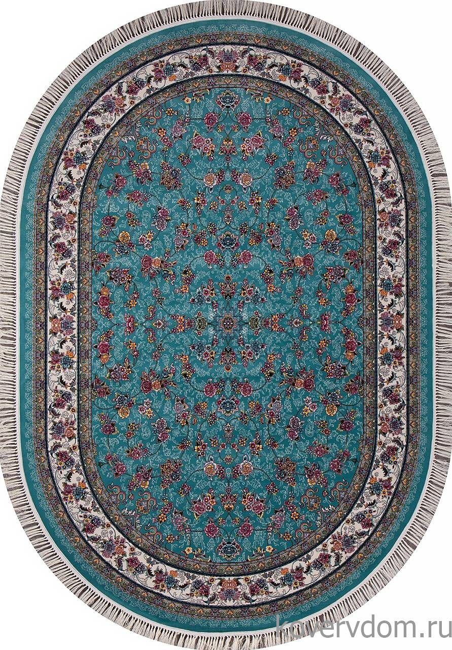 Ковер TEHRAN 7513 BLUE Овал