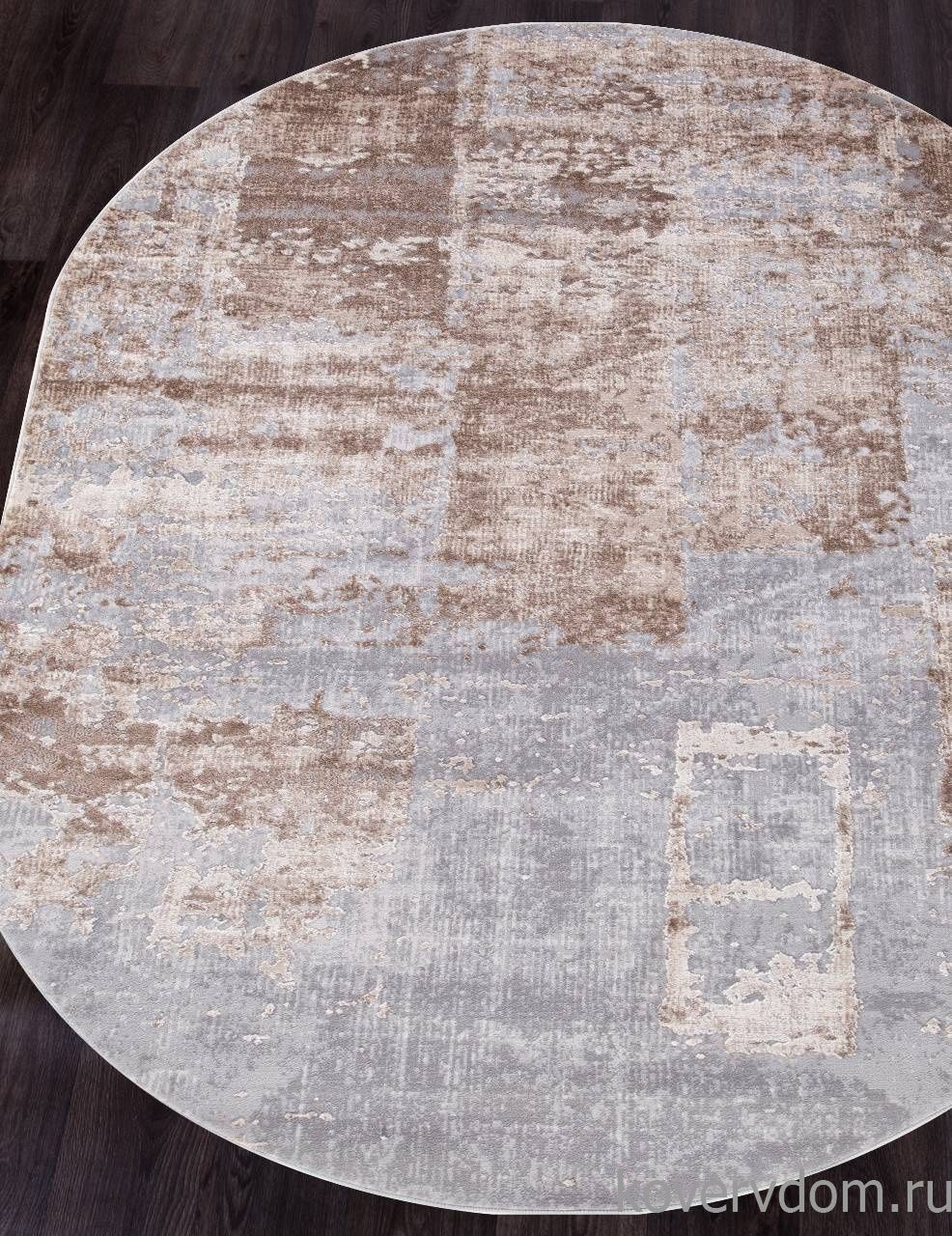 Ковер TOKIO 15489A BEIGE / BROWN Овал Ковер TOKIO 15489A BEIGE / BROWN Овал