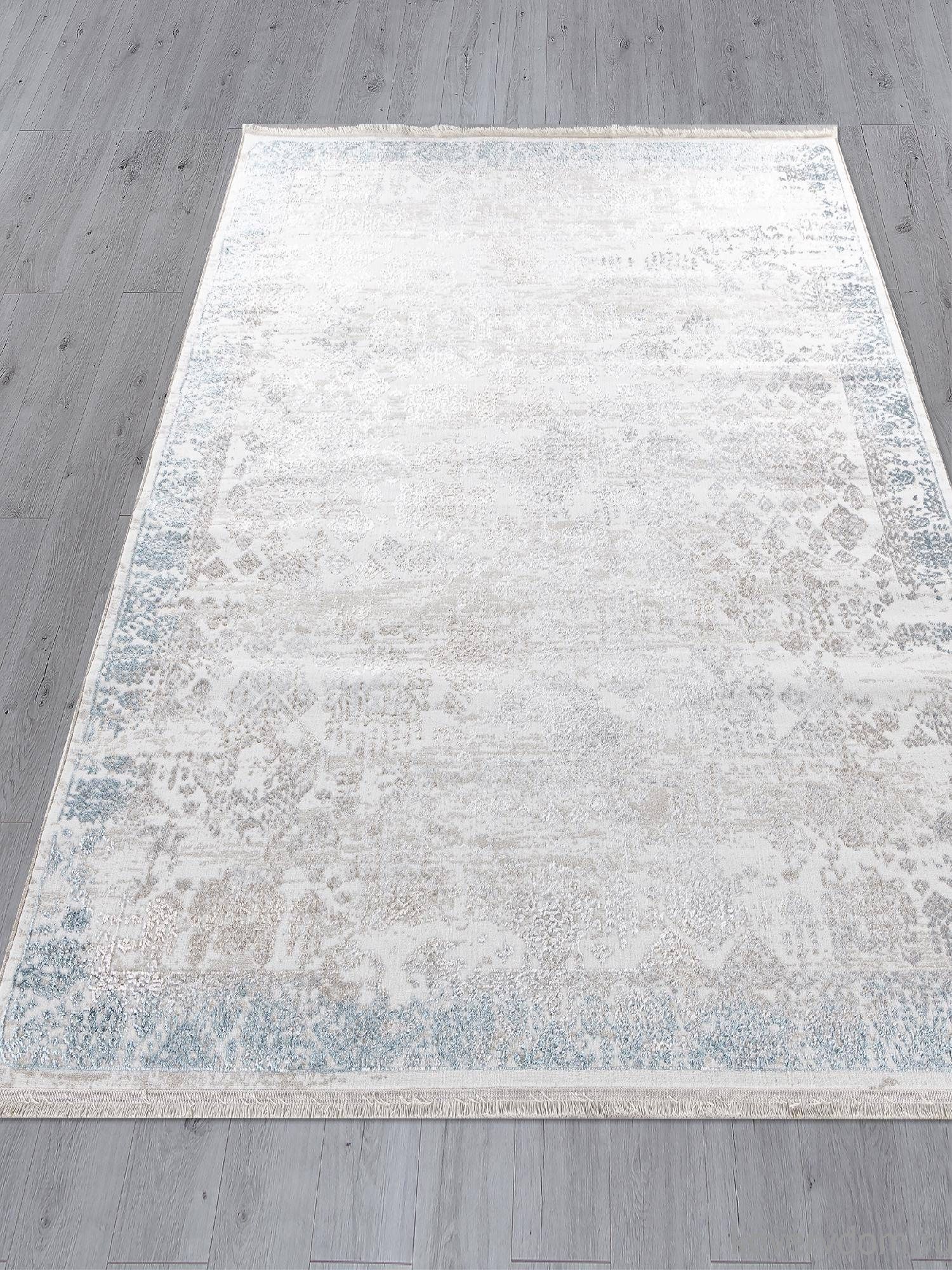 Ковер EFSAN L252A CREAM SHRINK / BLUE FDY Ковер EFSAN L252A CREAM SHRINK / BLUE FDY