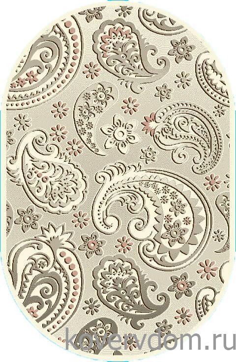 Ковер КАШЕМИР 50134-26 овал