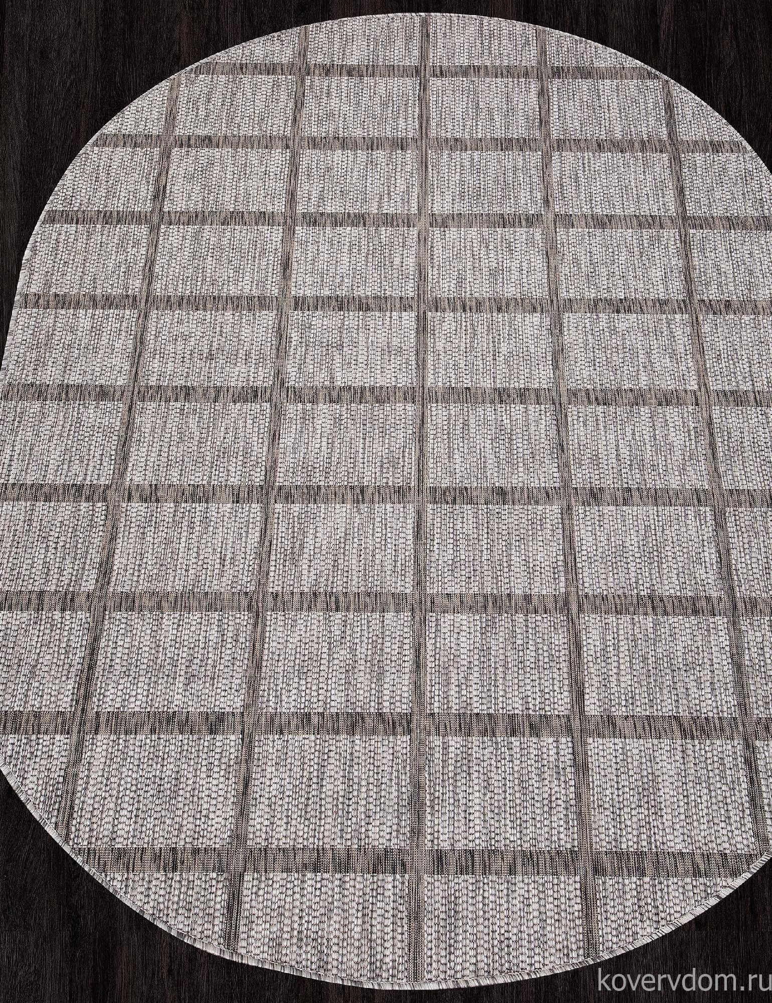 Ковер ВЕГАС S004 GRAY Овал