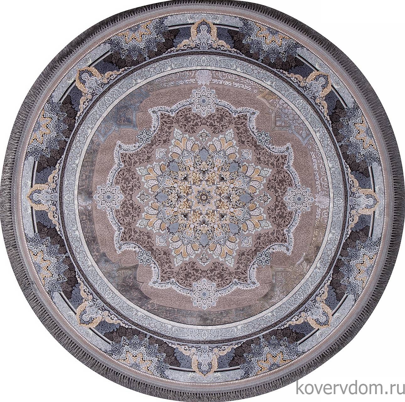 Ковер FARSI 1200 266 LIGHT GRAY Круг Ковер FARSI 1200 266 LIGHT GRAY Круг