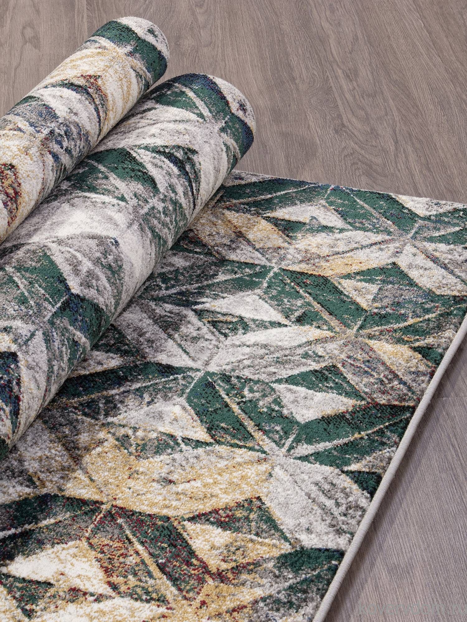 Ковер LONDON D834 GRAY-RED Ковер LONDON D834 GRAY-RED