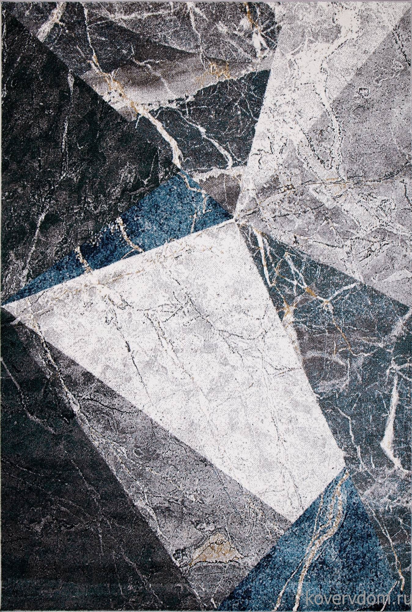 Ковер LONDON D829 GRAY-BLUE Ковер LONDON D829 GRAY-BLUE