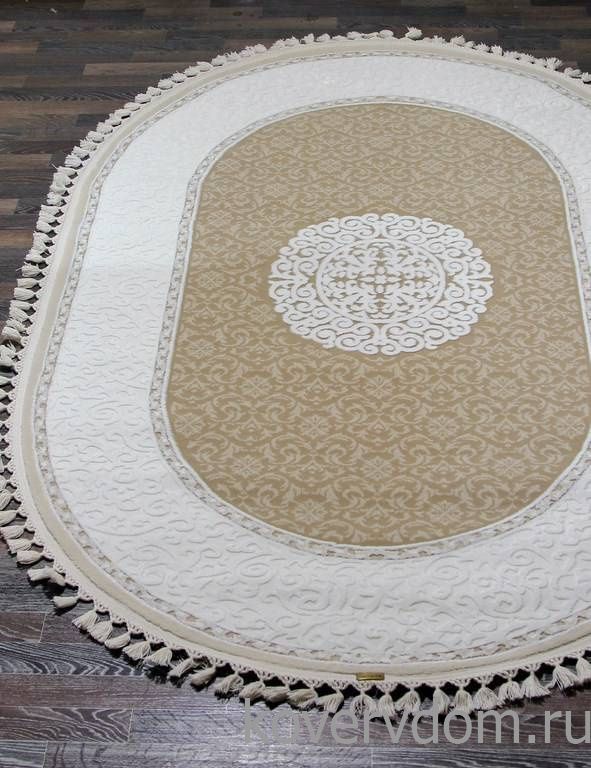 Ковер HUNKAR 7908 BROWN / BROWN Овал