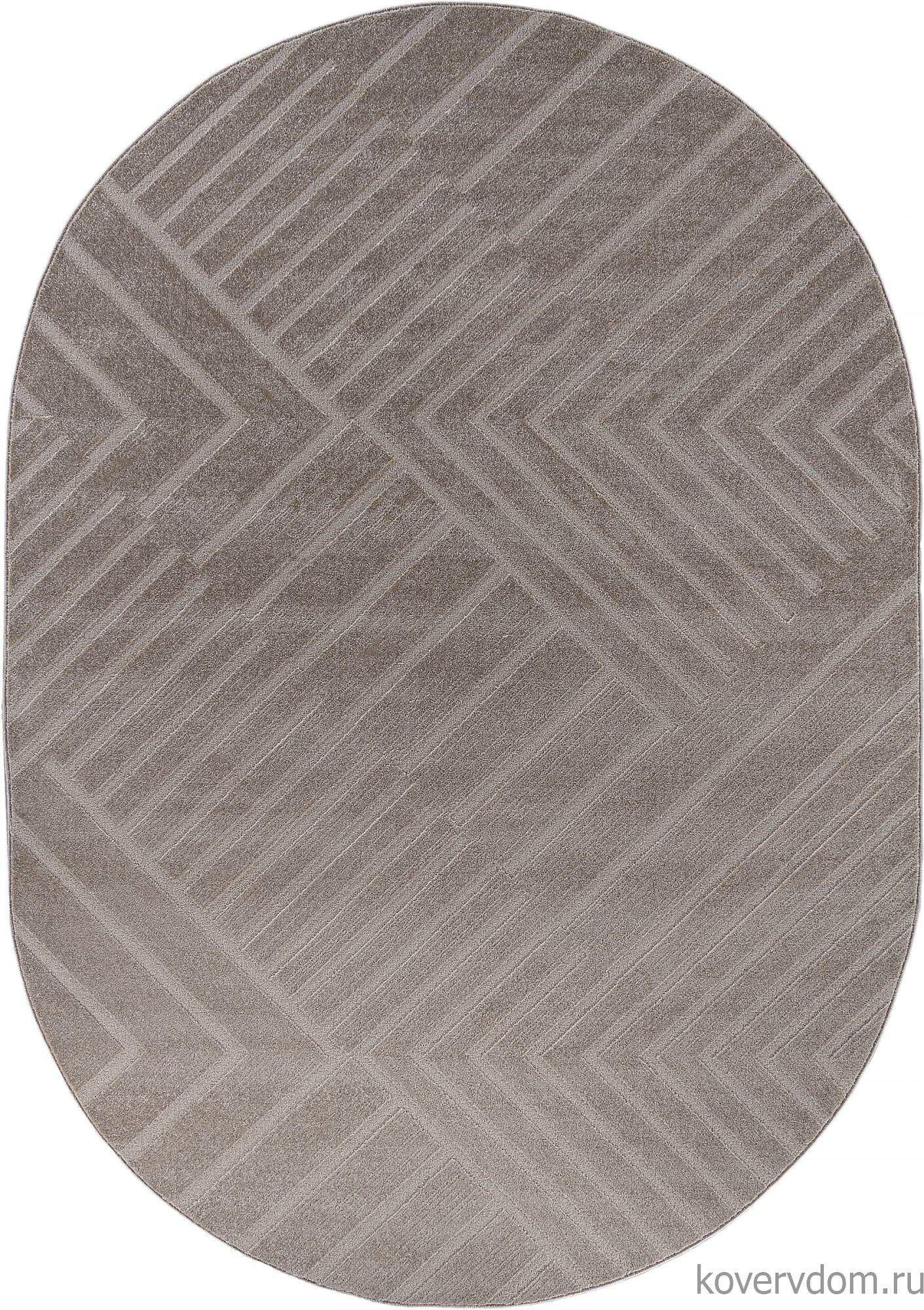 Ковер DIOS F438 LIGHT BEIGE Овал