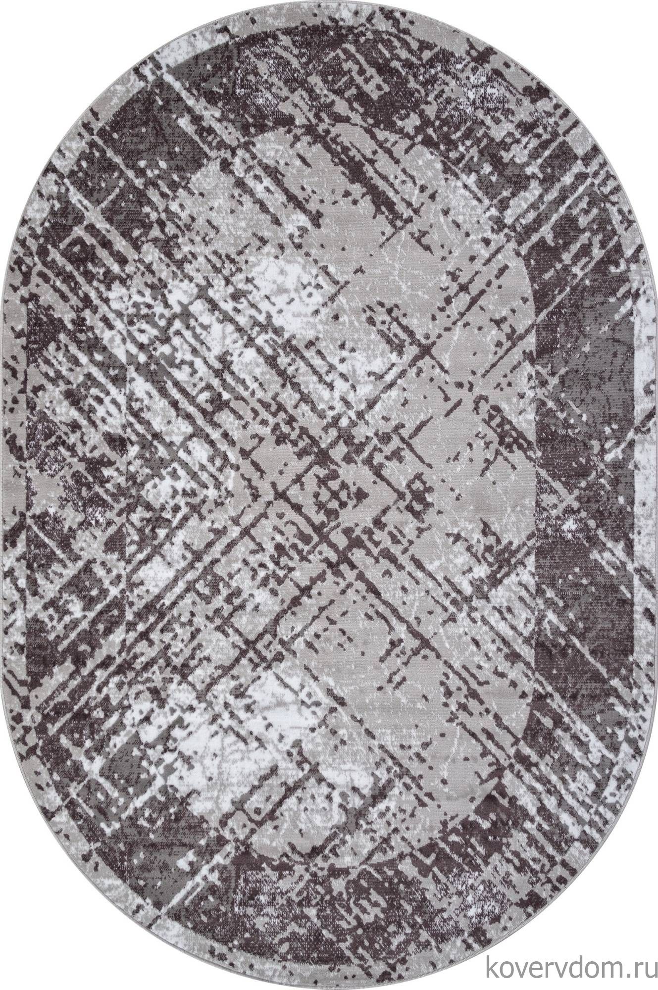 Ковер SILVER F391 GRAY Овал Ковер SILVER F391 GRAY Овал