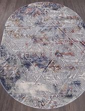 Ковер MARDAN 5040A COKEN D.GREY / BLUE Овал