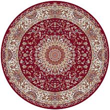 Круглый ковер красный SHAHREZA D206 RED Круг