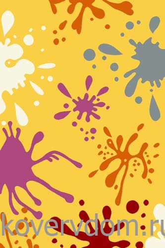 Ковер SUNRISE v829 YELLOW-GRAY Ковер SUNRISE v829 YELLOW-GRAY