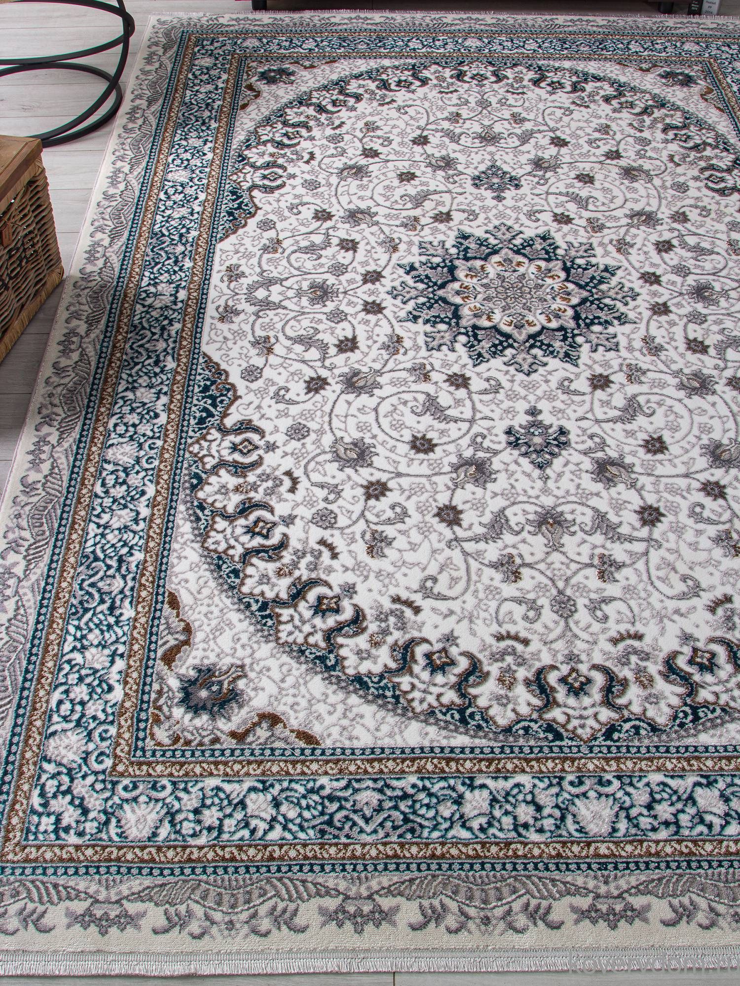 Ковер HALIF F639 GREEN-BLUE